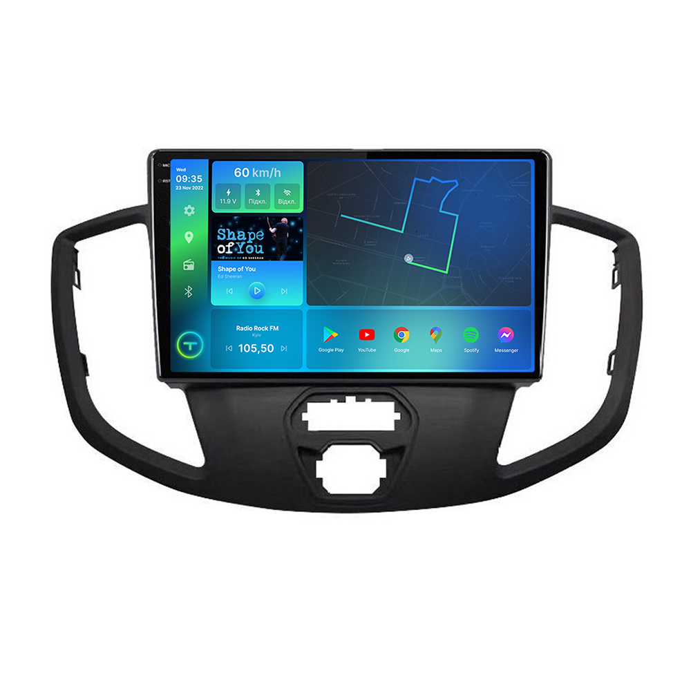 Автомагнитола штатная Torssen 2K F9232 для Ford Transit 2020- г. USA 4G/Carplay/DSP 2/32 GB 9" (202302230)