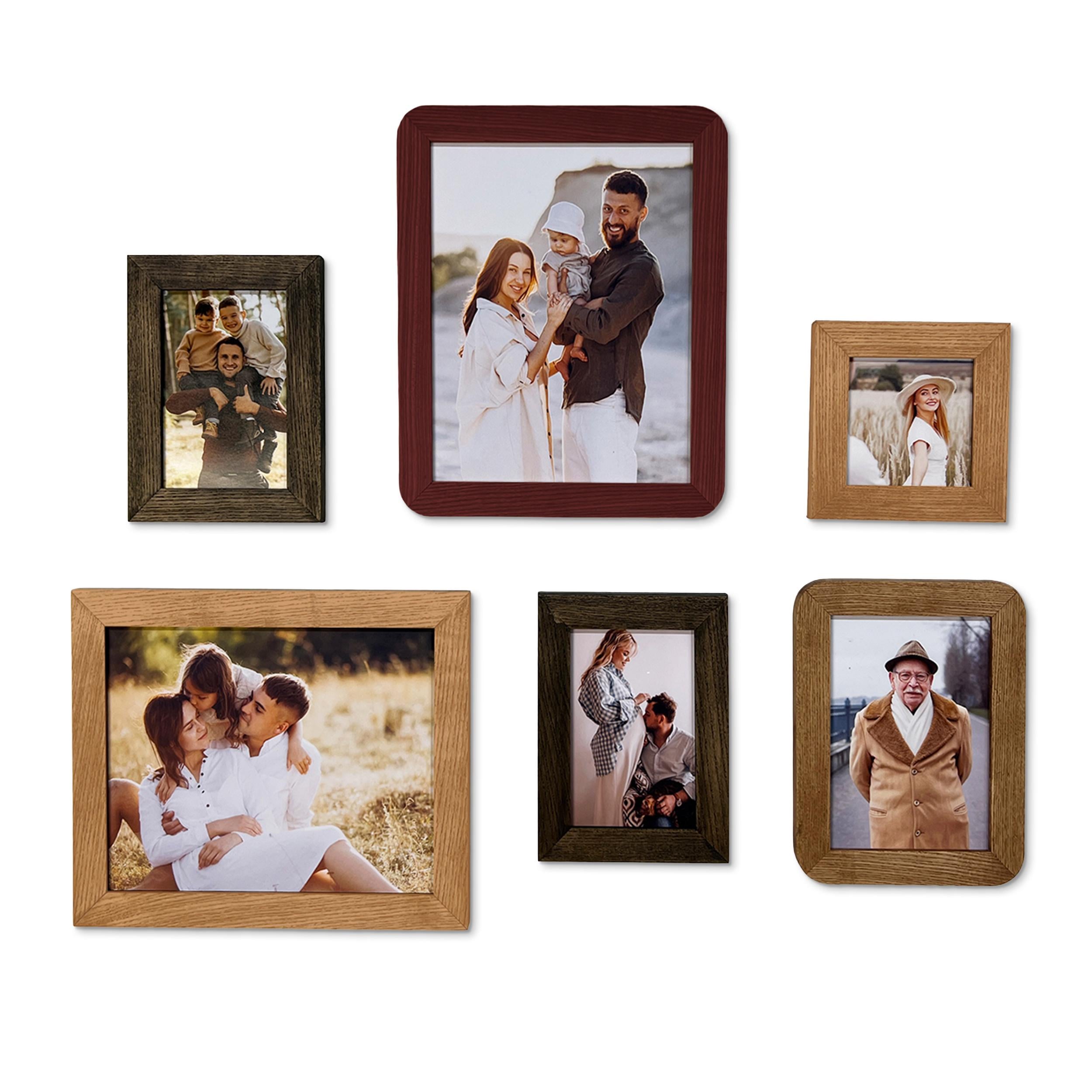 Набор фоторамок настенных деревянных The Frame Depot 6 шт. (unity_autumn)