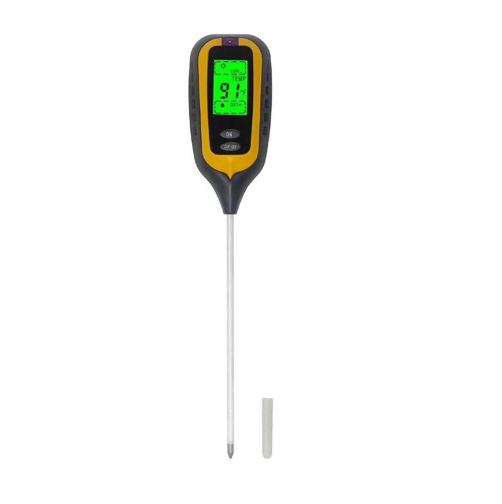 Аналізатор грунту 4-1 PH-метр/вологомір/термометр/люксметр