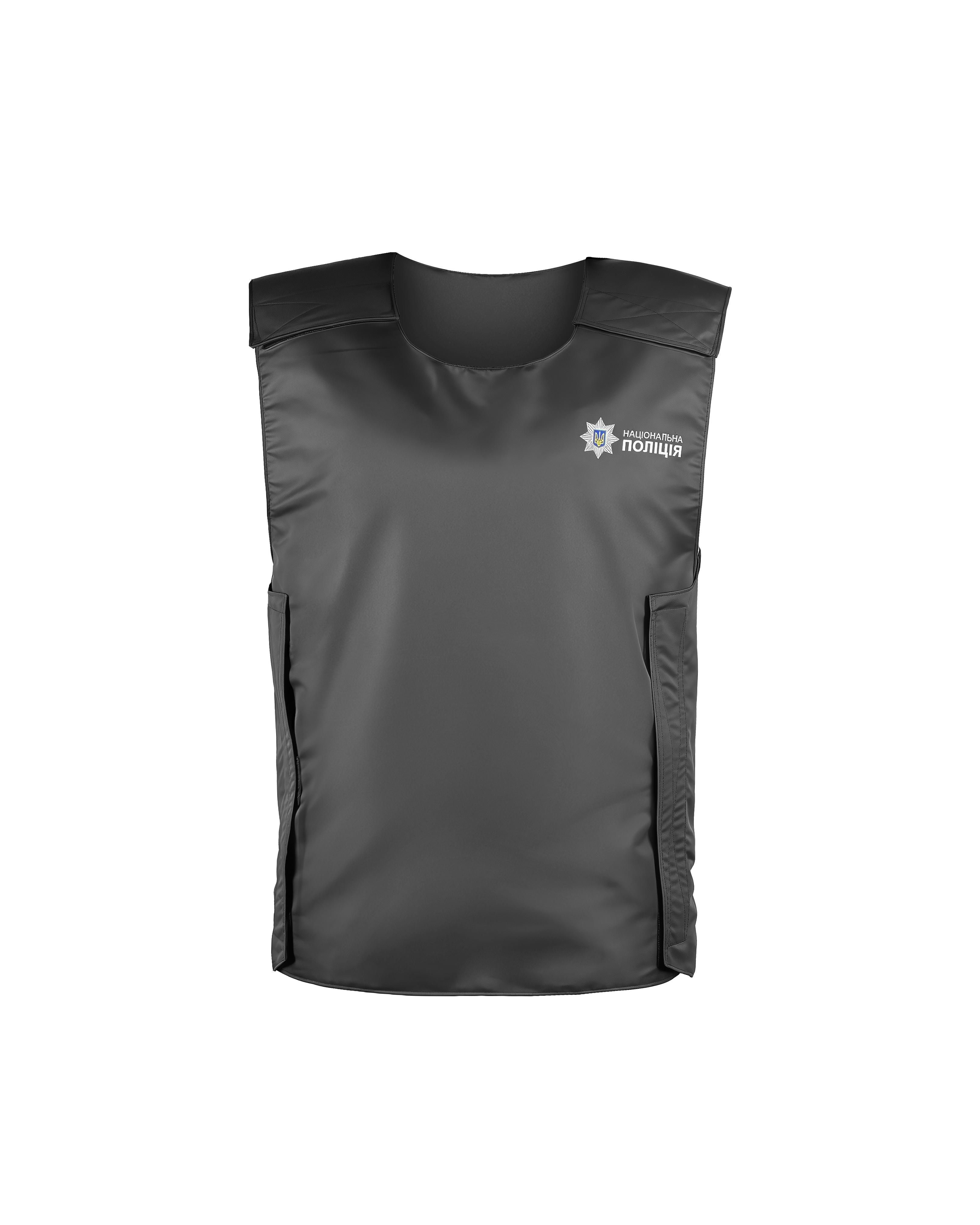 Жилет "ПОЛІЦІЯ" 2XL Чорний (JIL-3.1.2XL)
