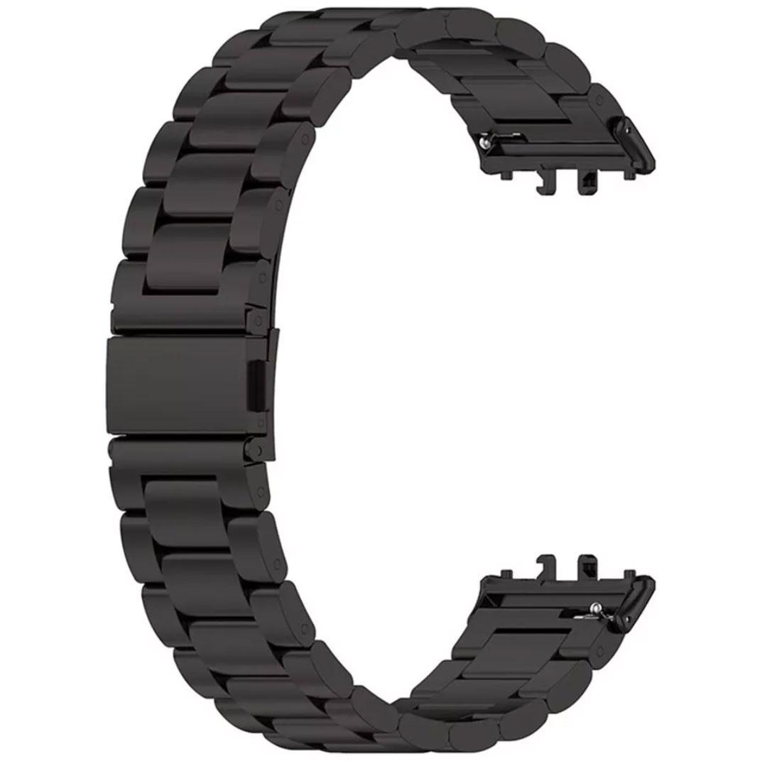 Ремешок металлический Primolux для смарт-часов Samsung Galaxy Fit 3 SM-R390 Black (2662680527) - фото 1 Ремешок металлический Primolux для смарт-часов Samsung Galaxy Fit 3 SM-R390 Black (2662680527) - фото 1