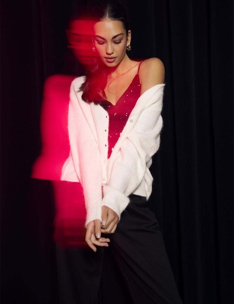 Светр жіночий Diverse SUNTAG S Білий (5905384072481) - фото 4 Светр жіночий Diverse SUNTAG S Білий (5905384072481) - фото 4