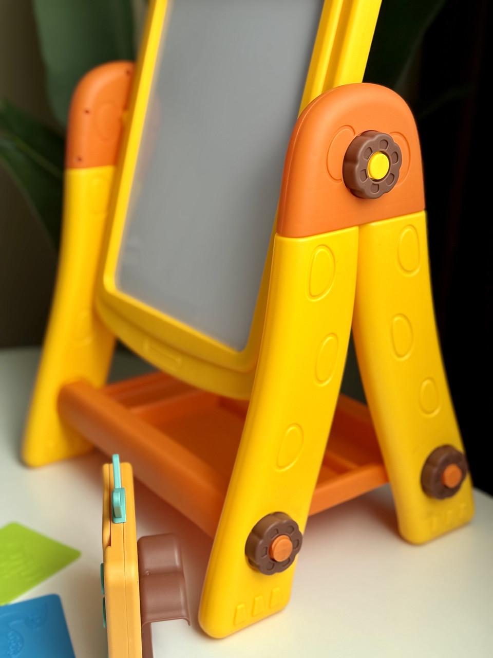 Мольберт Жираф с конструктором и маркерной доской 2в1 (35) - фото 6 Мольберт Жираф с конструктором и маркерной доской 2в1 (35) - фото 6