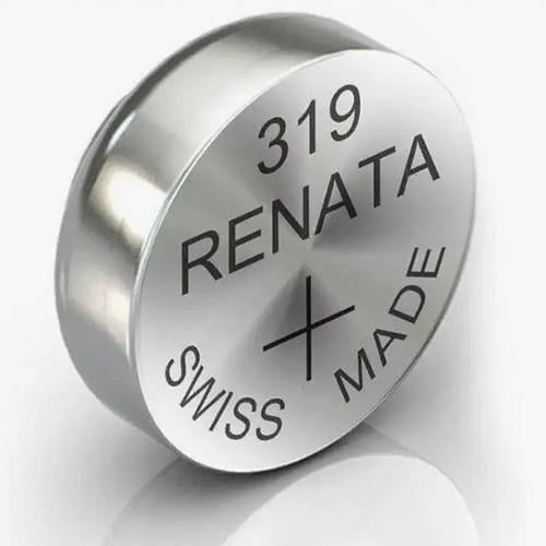 Батарейка часовая Renata 1 шт. R319 Silver Oxide (SR527SW) - фото 1 Батарейка часовая Renata 1 шт. R319 Silver Oxide (SR527SW) - фото 1