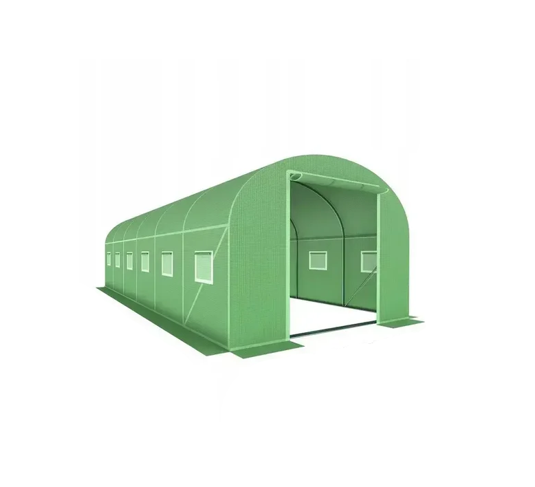 Теплица 18 м2 6х3х2 м 140 г/м2 Зеленый (P0027)