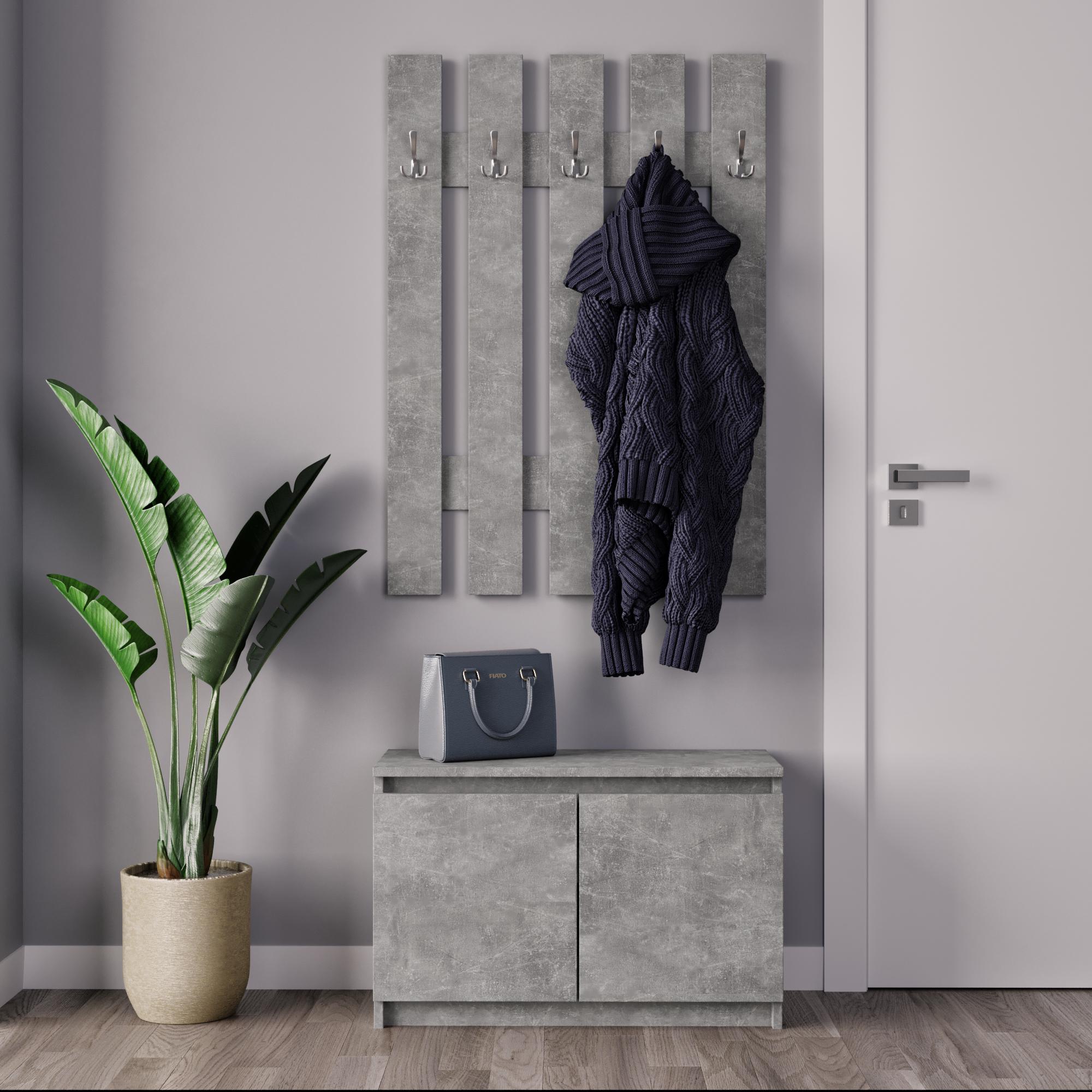 Прихожая ПР-2 100х70 см 45х70х30 см Индастриал