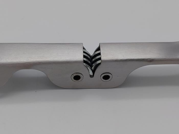 Открывалка для банок/бутылок с точилкой для ножей металлическая L 20 см (1234446590) - фото 3