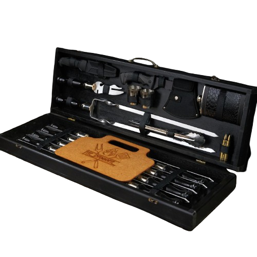 Набор шампуров Барбекю Блэк №3 в кейсе (19305181)