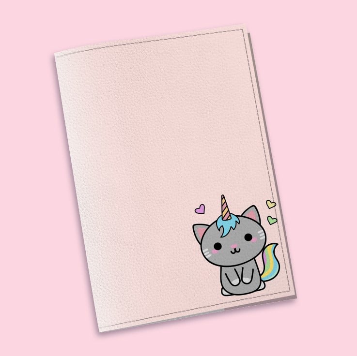 Обложка на паспорт The cover Кот 9,6х13,3 см (913116)