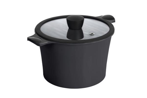 Кастрюля Ringel Zitrone 5,8 л 24 см Black (RG-2108-24/2BL) Кастрюля Ringel Zitrone 5,8 л 24 см Black (RG-2108-24/2BL)