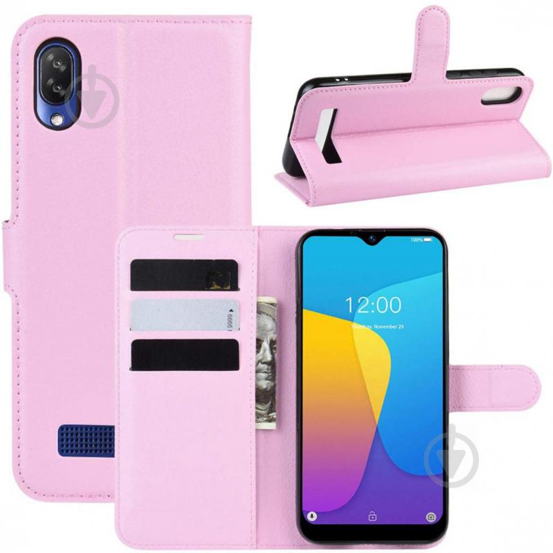 Чохол-книжка Litchie Wallet для Doogee Y8C Pink (hub_uAEX37222) - фото 2