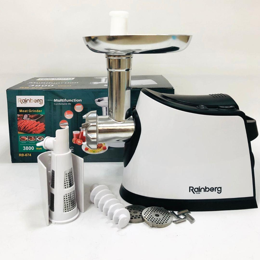 М'ясорубка електрична для томатного соку Rainberg RB-674 3000W (2587940746)