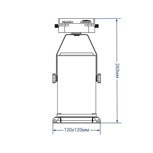 Трековий світильник Feron AL110 COB 30W 4000K IP40 Білий - фото 2