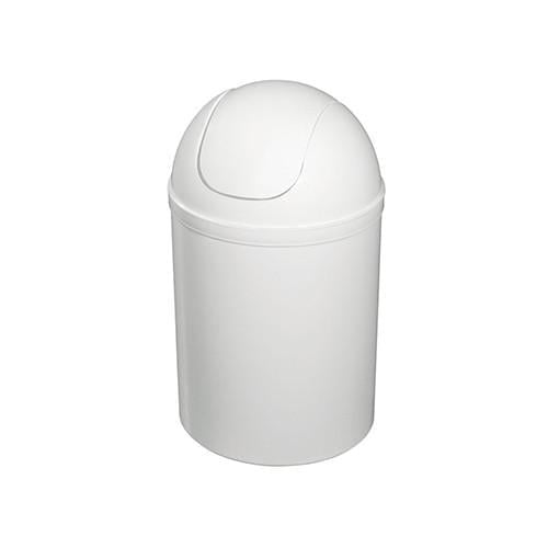 Відро пластикове Bisk з кришкою 5 л Білий (90302)