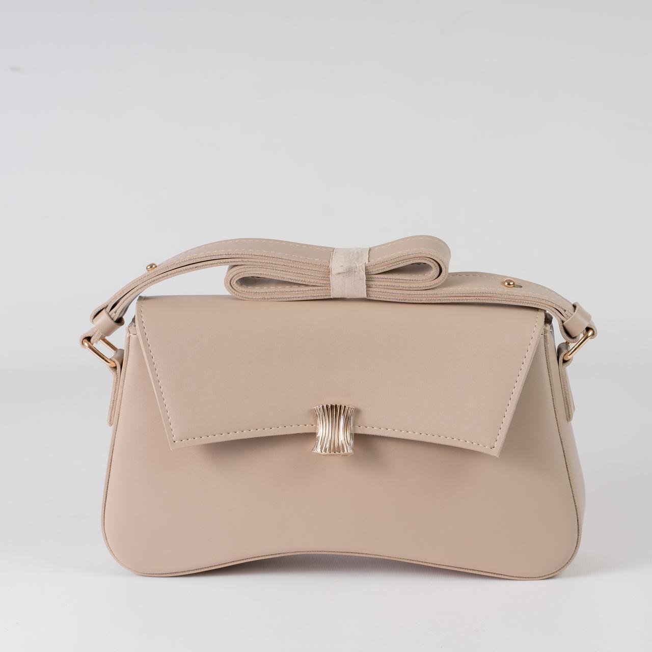 Сумка женская багет XENIA № 28-24 Бежевый