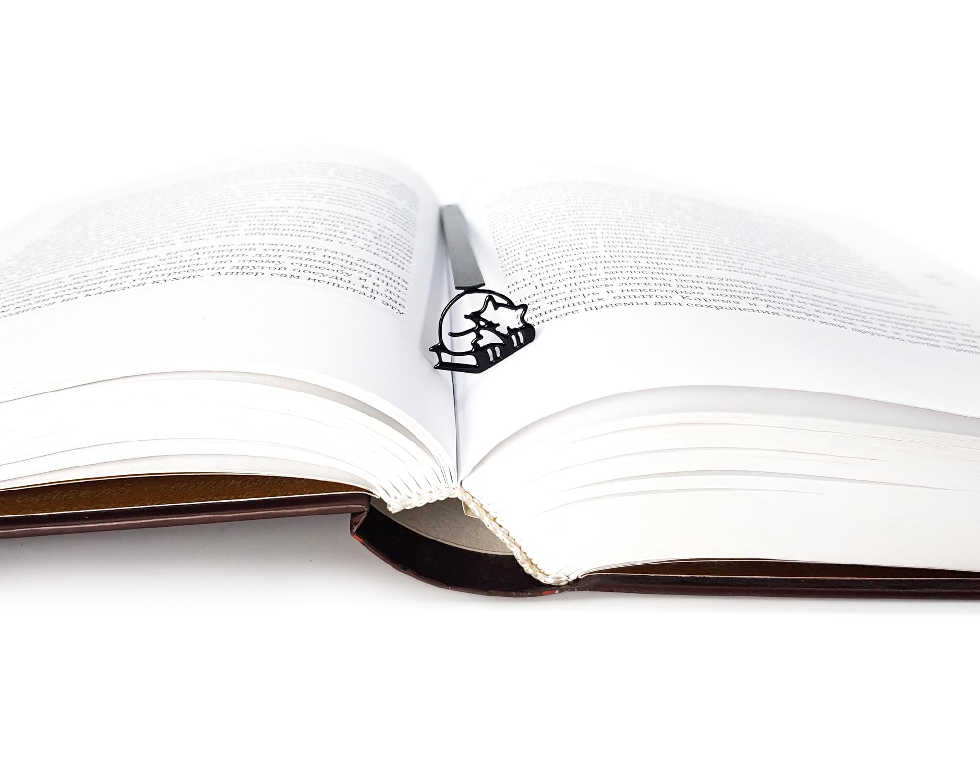 Закладка для книг Лисиця на книзі (sp6-1619064750150)