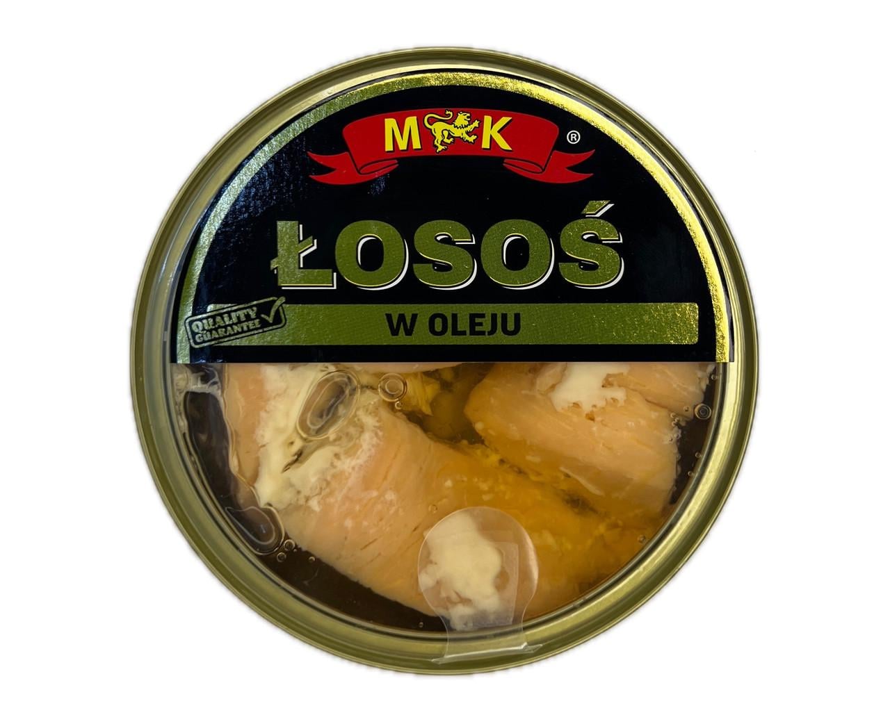 Лосось в масле M&K консервированный 160 г (7631980921177)