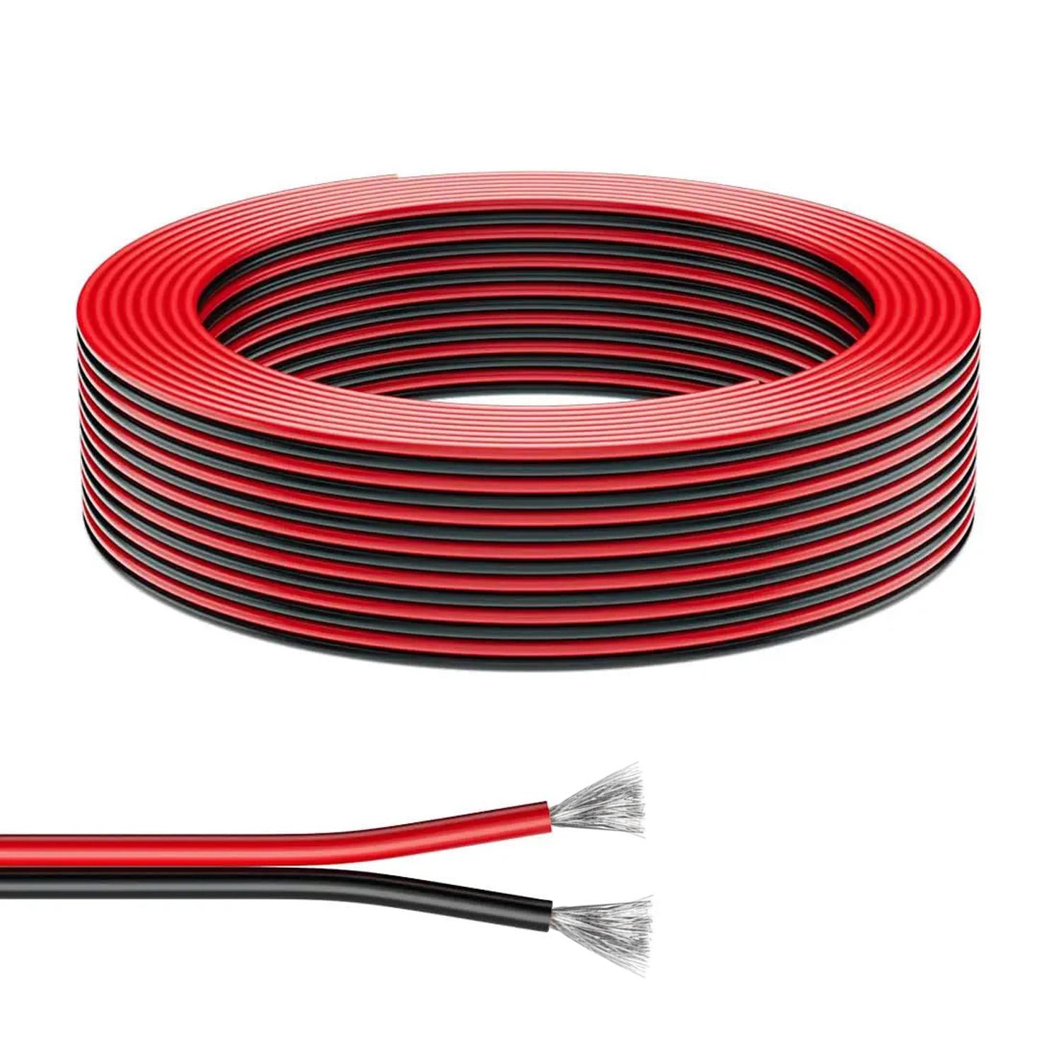 Бухта дроту екстрам'якого силіконового подвійного Premium 200 м 26AWG 2x0,15 мм2