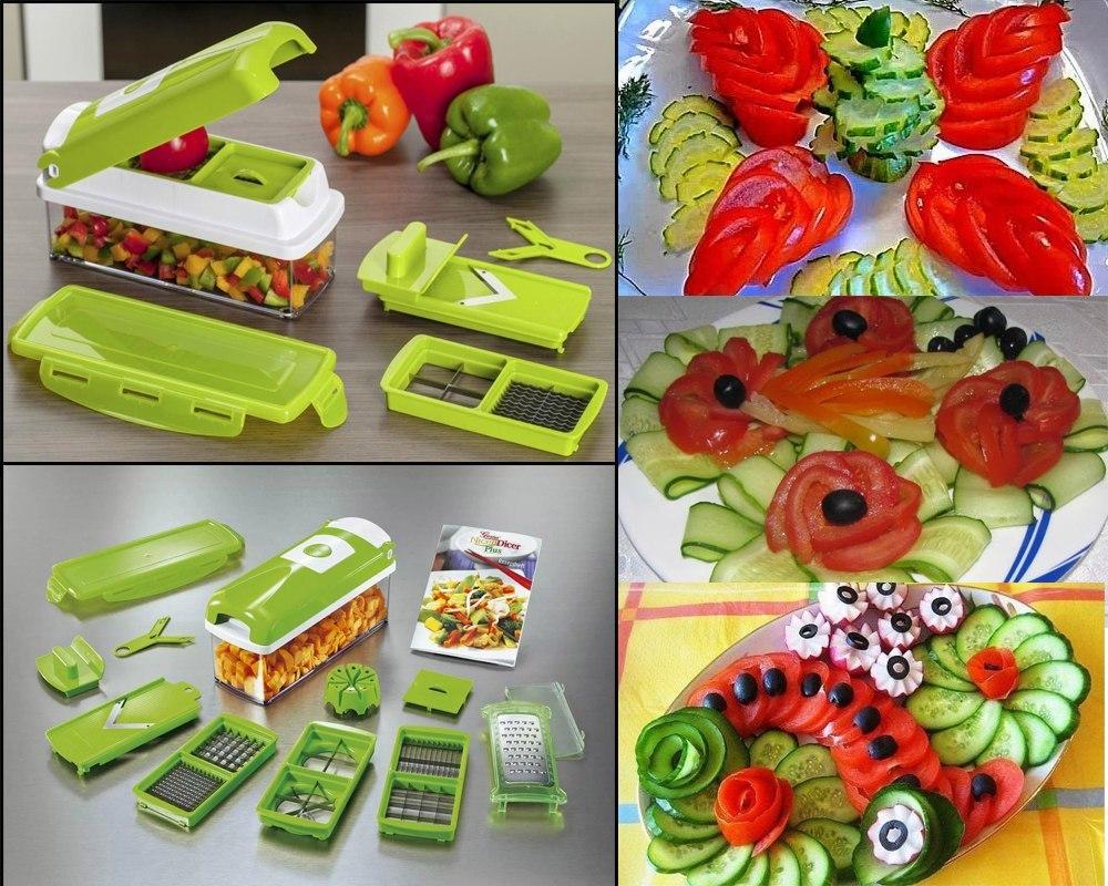 Овочерізка Nicer Dicer Plus універсальна (606500732) - фото 7