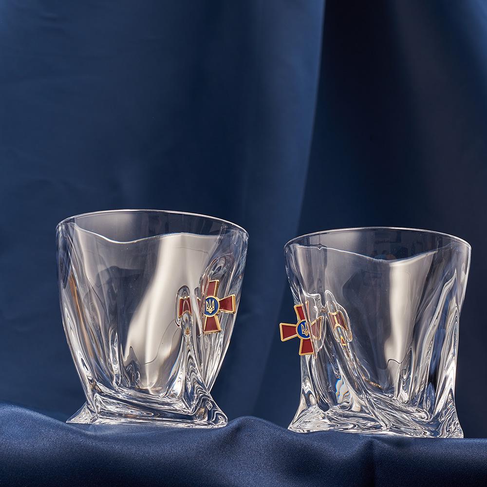 Подарочный набор рюмок с шевроном ВСУ большой (28420963) - фото 8 Подарочный набор рюмок с шевроном ВСУ большой (28420963) - фото 8