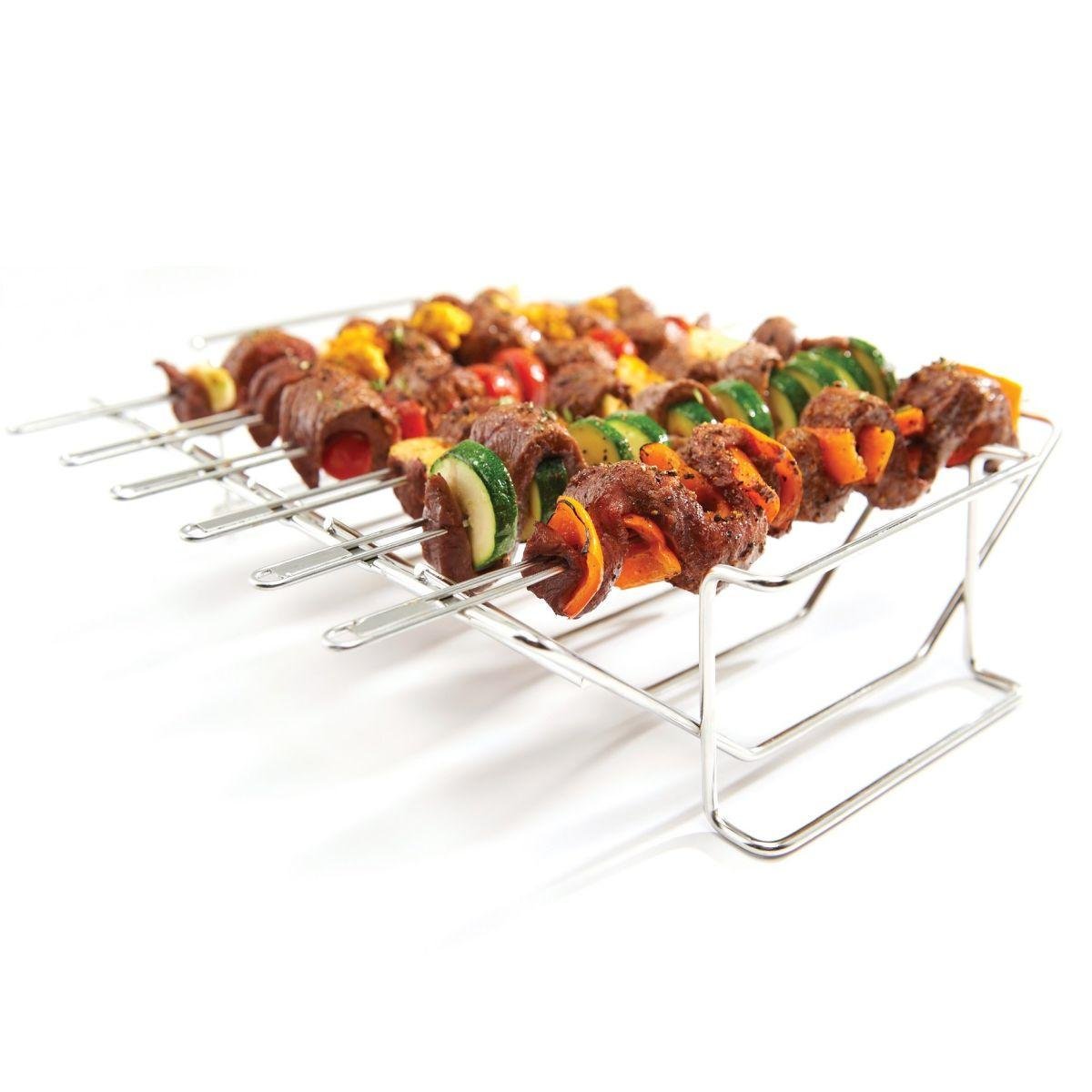 Набір з V-подібної решітки та шампурів Broil King (64233)