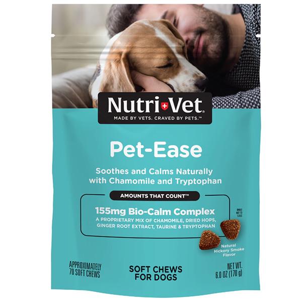 Средство для собак успокаивающее мягкие жевательные таблетки Nutri-Vet Pet-Ease Soft Chews анти-стресс (90974)