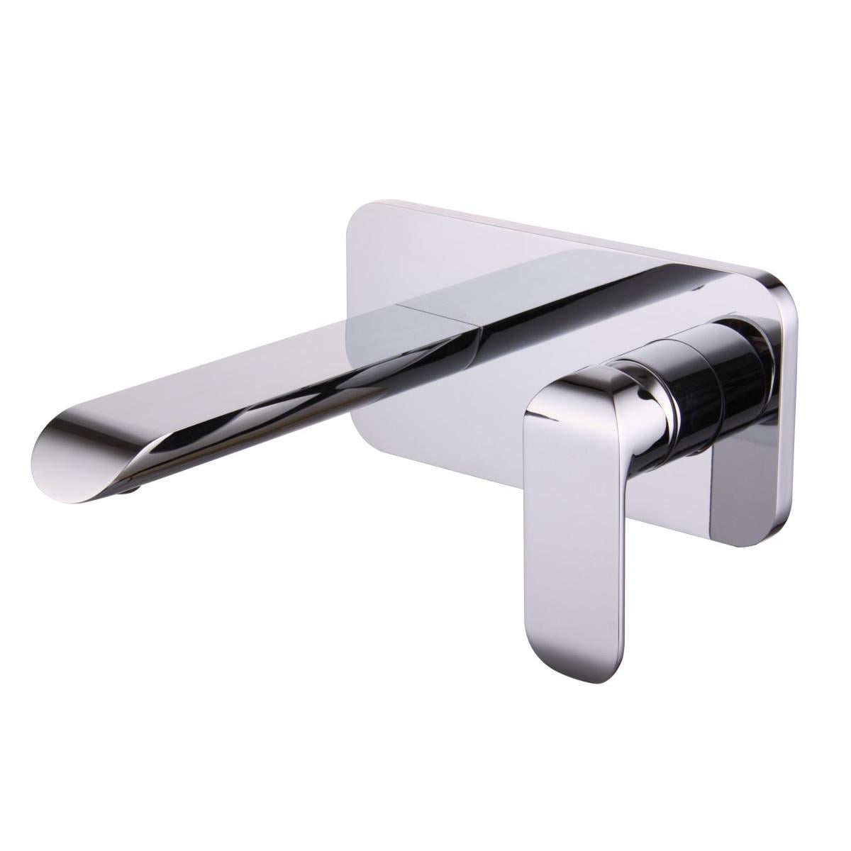 Смеситель для умывальника Devit Iven 4311X141 настенный однорычажный Хром (170635)