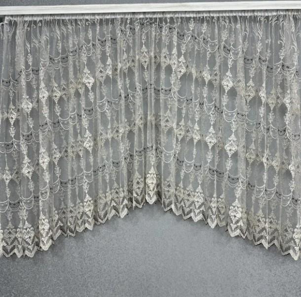 Тюль арка фатин 500х170 см Коричневый (131)