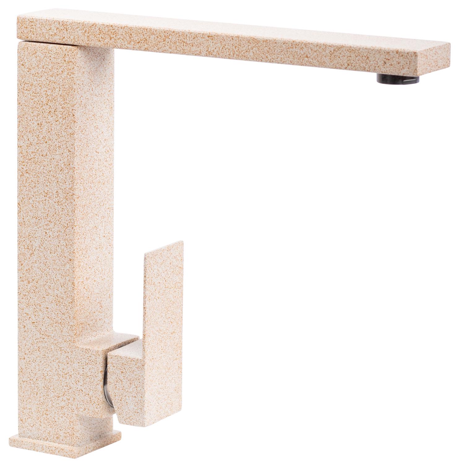 Смеситель для кухни Platinum 30 FHP (8569S) PLS-A33359 однорычажный Бежевый (151738)