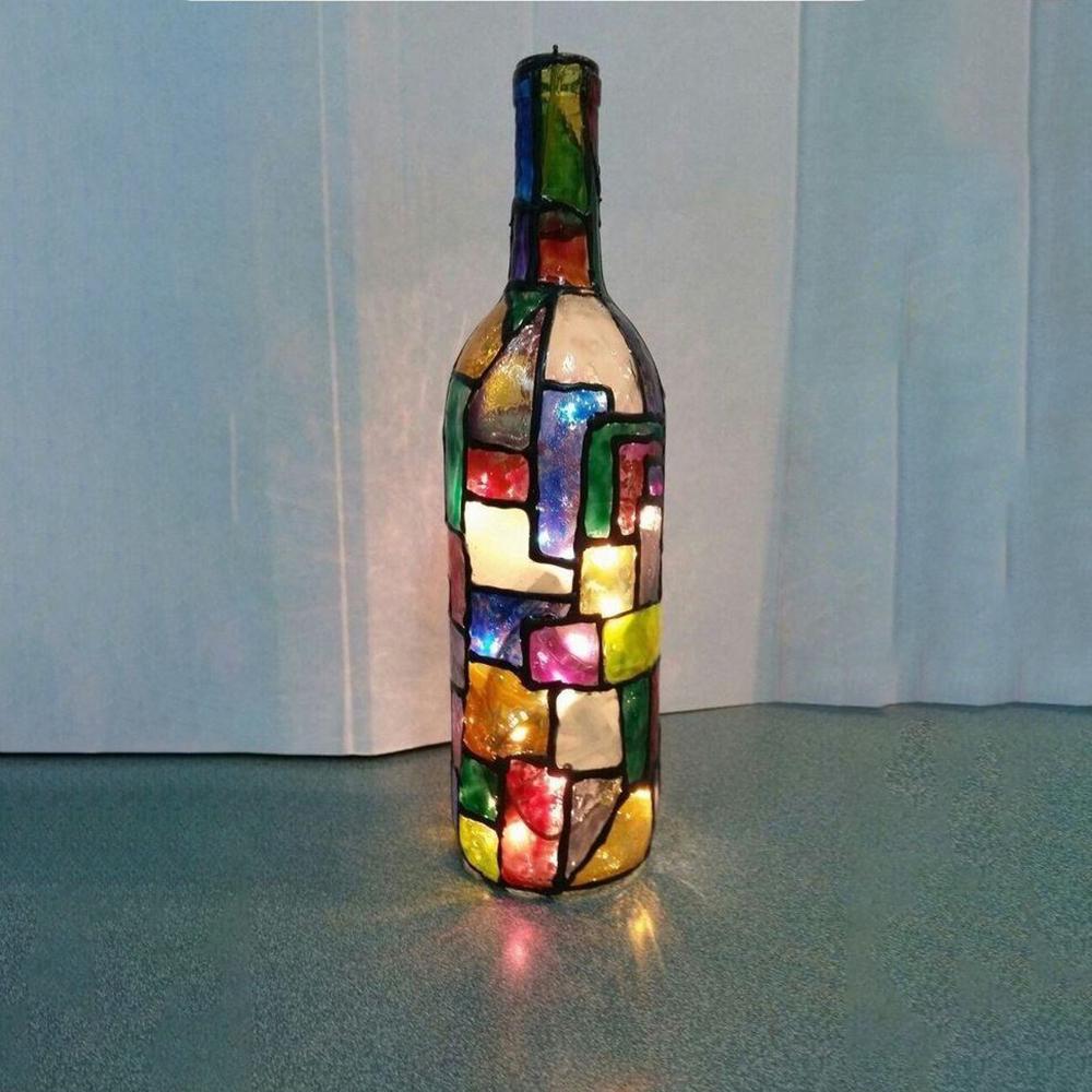 Акриловые витражные краски по стеклу с кисточкой 6 цветов по 15 мл (37-122593) - фото 4 Акриловые витражные краски по стеклу с кисточкой 6 цветов по 15 мл (37-122593) - фото 4