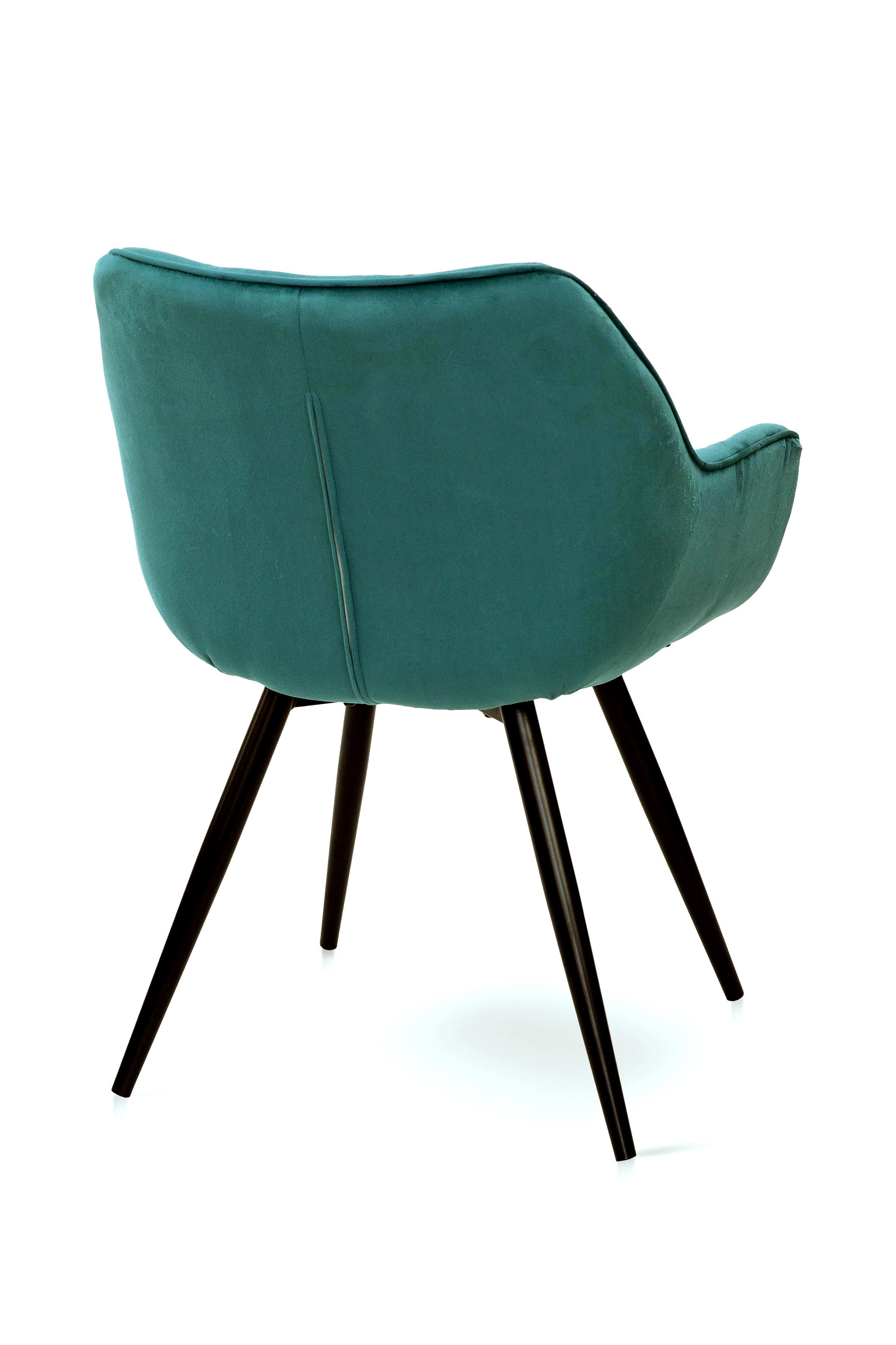 Стілець для кухні та вітальні ГРЕЙС Парадіз 580х870х570 мм Чорний/Аквамарин (GAА0050663) - фото 2 Стілець для кухні та вітальні ГРЕЙС Парадіз 580х870х570 мм Чорний/Аквамарин (GAА0050663) - фото 2