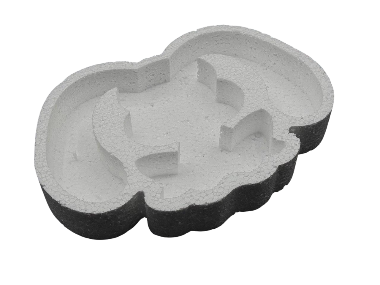 Пенобокс для декорирования заготовка пенопластовая для рукоделия 32х23 см Белый (PNB-090)