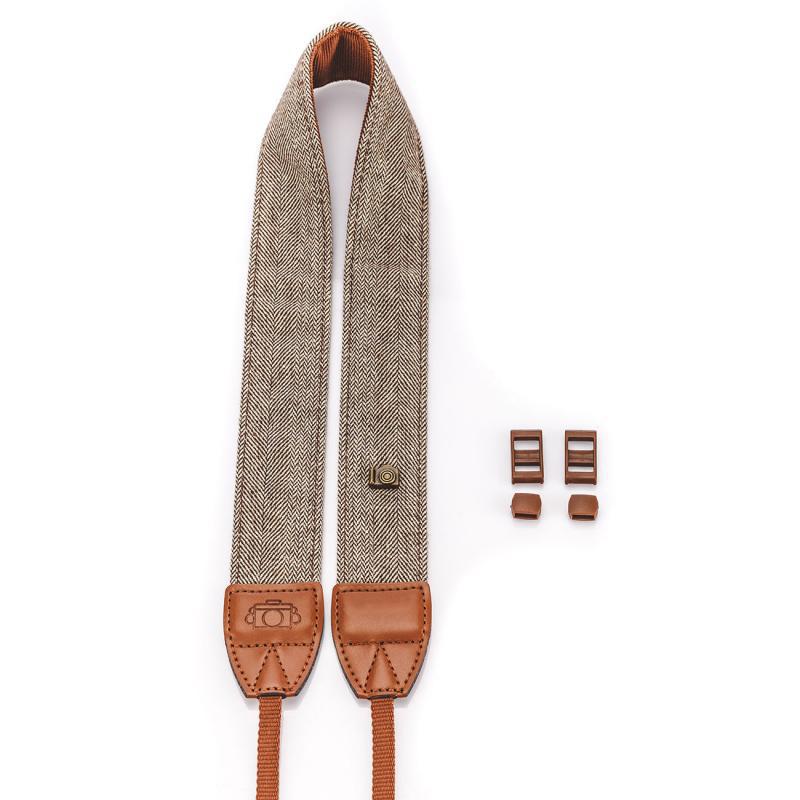 Ремінь для дзеркальної фотокамери універсальний на шию Коричневий (IBX008K) - фото 3 Ремінь для дзеркальної фотокамери універсальний на шию Коричневий (IBX008K) - фото 3