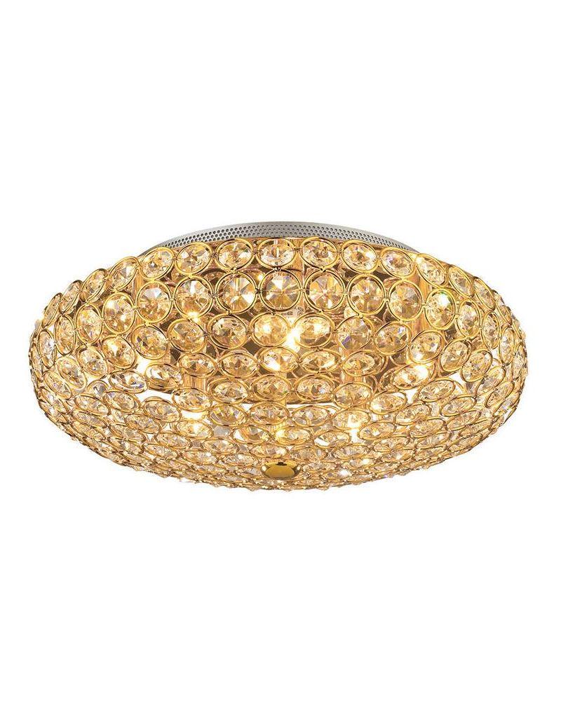 Потолочный светильник Ideal Lux King Pl5 Oro (073187) Потолочный светильник Ideal Lux King Pl5 Oro (073187)