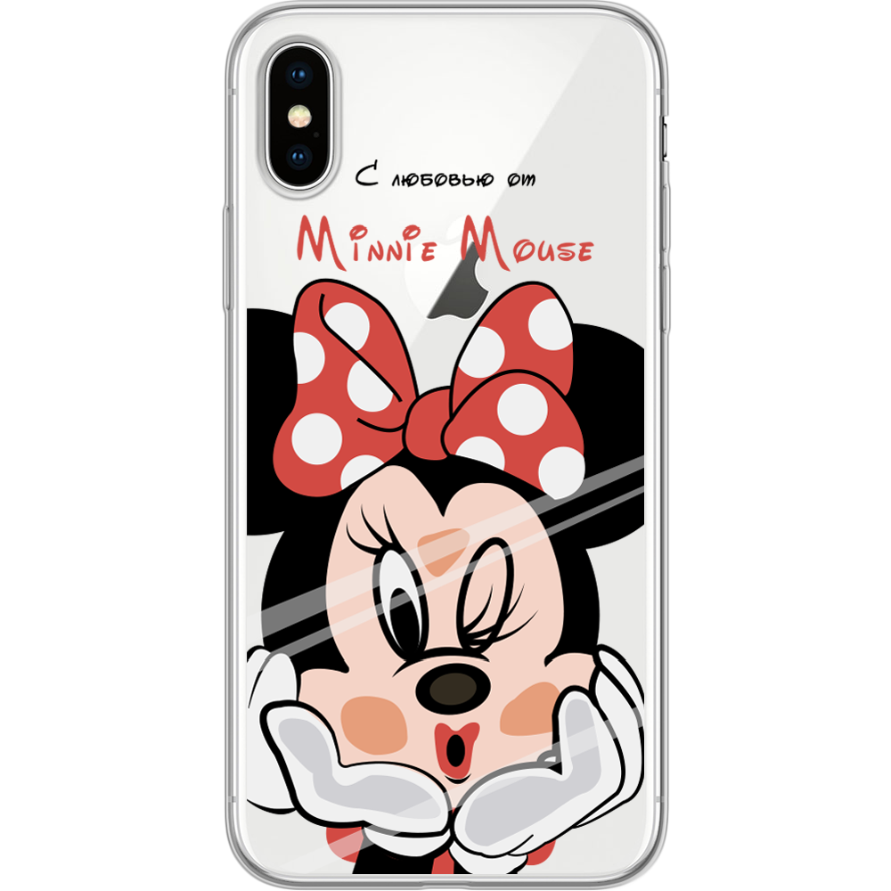 Чехол Boxface iPhone X Lady M Прозрачный силикон (32139-cc59-32139)