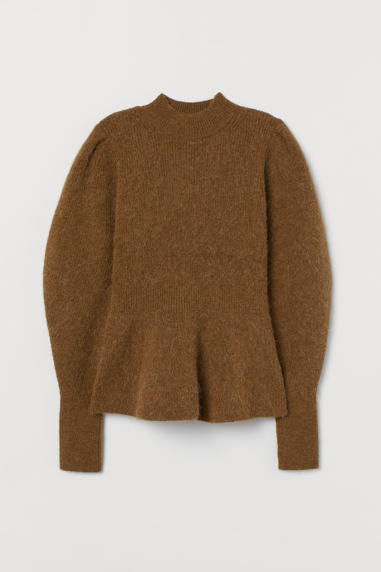 Светр H&M XS Коричневий (9108149620)