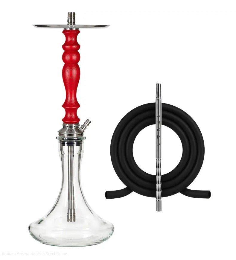 Кальян AROMA Hookah Bravo Steel Red (23080)