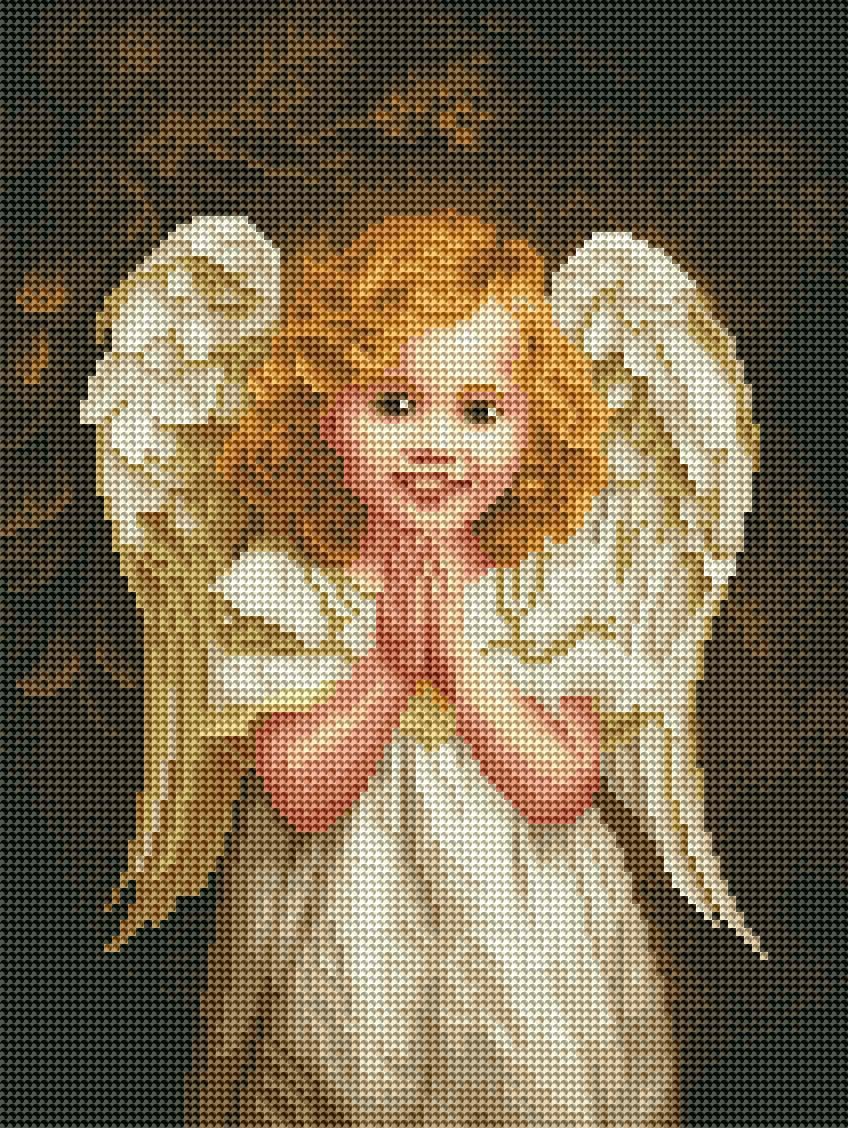 Алмазная мозаика Brushme Ангольская улыбка 30x40 см (RDBS7017)