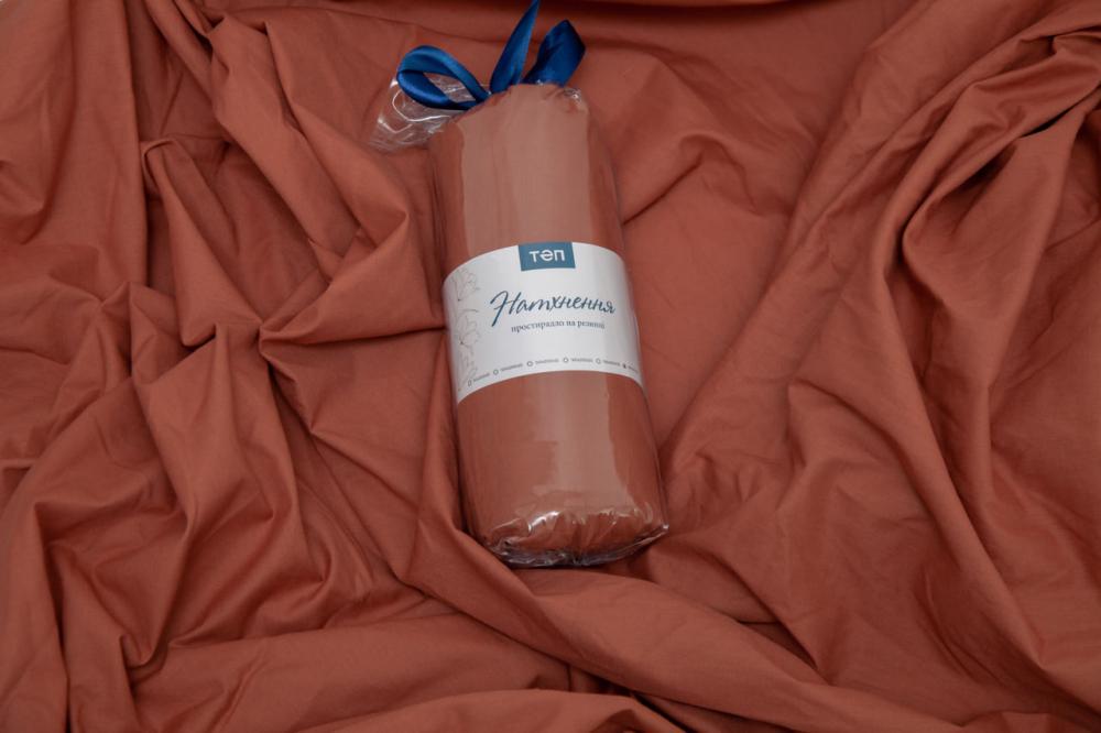 Простирадло з гумкою ТЕП Натхнення 160х200 см Карамельний - фото 5 Простирадло з гумкою ТЕП Натхнення 160х200 см Карамельний - фото 5