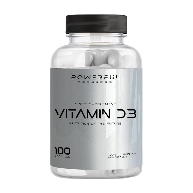 Витамин Powerful Progress Vitamin D3 4000 IU 100 капс. (21474-01) Витамин Powerful Progress Vitamin D3 4000 IU 100 капс. (21474-01)