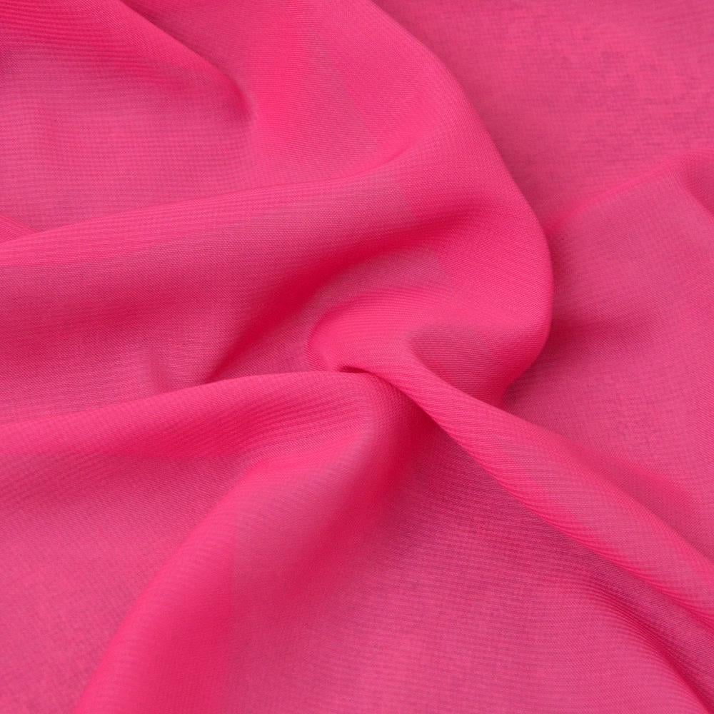 Ткань шифон Мульти Малиновый (16324)