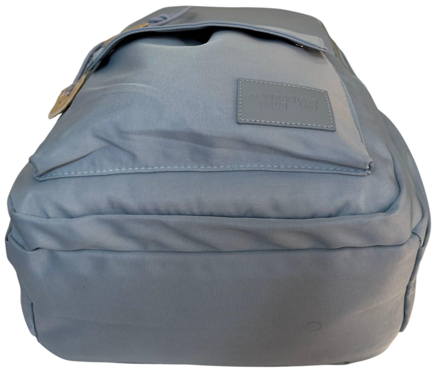 Рюкзак школьный с тремя отделениями Голубой (8806) - фото 6 Рюкзак школьный с тремя отделениями Голубой (8806) - фото 6