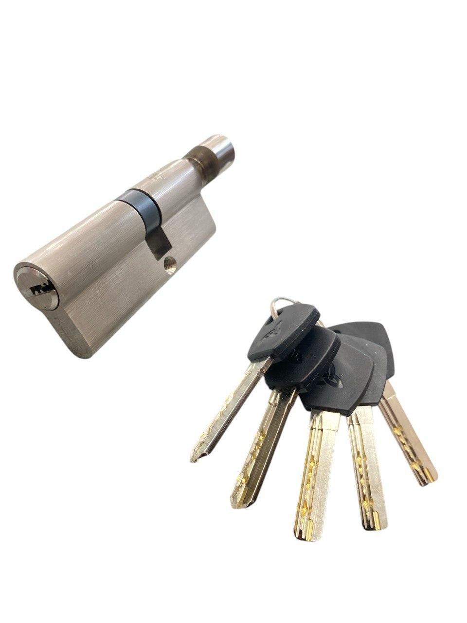 Цилиндр латунный Kedr BRASS M 70 ZCN 40х30T brass key - фото 3