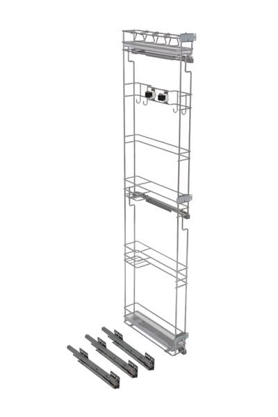 Карго Vibo MAXI пятиуровневое боковое правое с крючками для швабры для модуля 150 мм (19159)