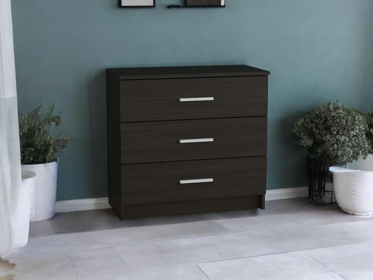 Комод на 3 ящика Венге темный (P89в) - фото 4 Комод на 3 ящика Венге темный (P89в) - фото 4