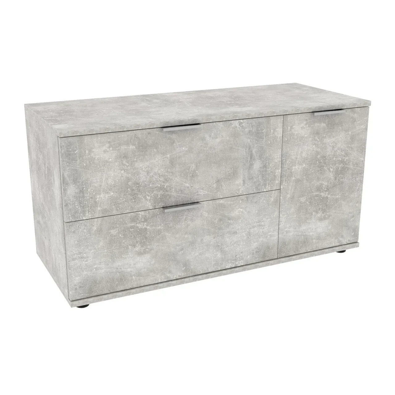 Тумба-комод в вітальню Kontinent К-11 100х42,5х53 см Бетон (84049696) - фото 1