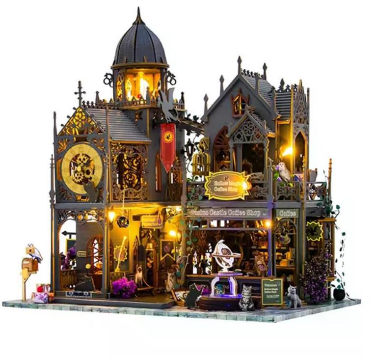 Конструктор мініатюрний DIY House Magic Castle набір румбокс 24,5x19,9x21,7 см (2104618648) Конструктор мініатюрний DIY House Magic Castle набір румбокс 24,5x19,9x21,7 см (2104618648)
