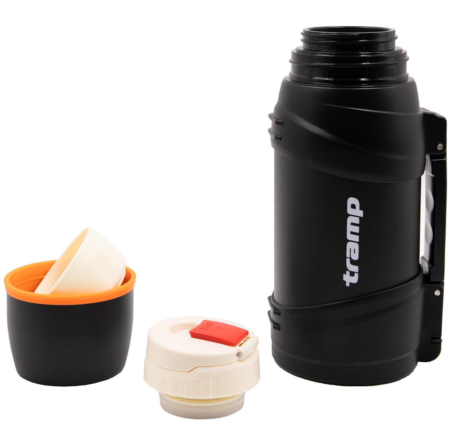Термос Tramp Travel Line 1,3 л Черный (TRC-138-black)