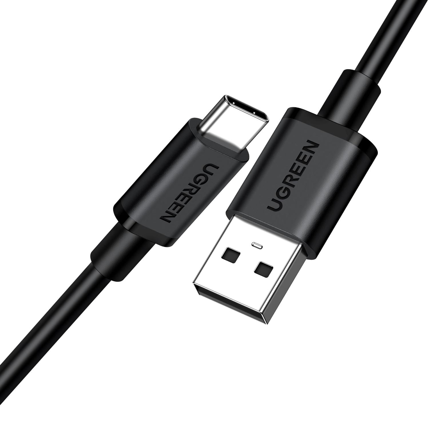 Кабель UGREEN L309 0,5 м USB-A-USB-C Черный (95796)