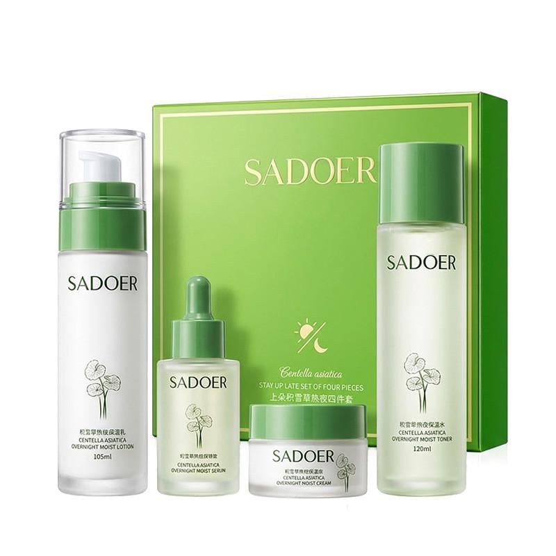 Подарунковий набір косметики 4в1 з азіатською центелою Sadoer Centella Asiatica Soothing Repair Suit (34764085)